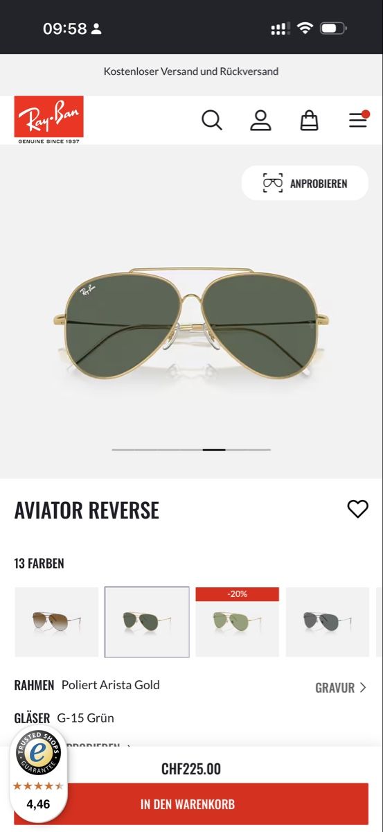 Ray-Ban Occhiali & Lenti: Aviator Reverse Rayban – Nuovo (secondo la descrizione) da Embrach venduto da mar_m9rq 4