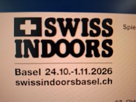 Swiss Indoors Basel 27.10.26, 2 Tix, Preis gilt für Beide