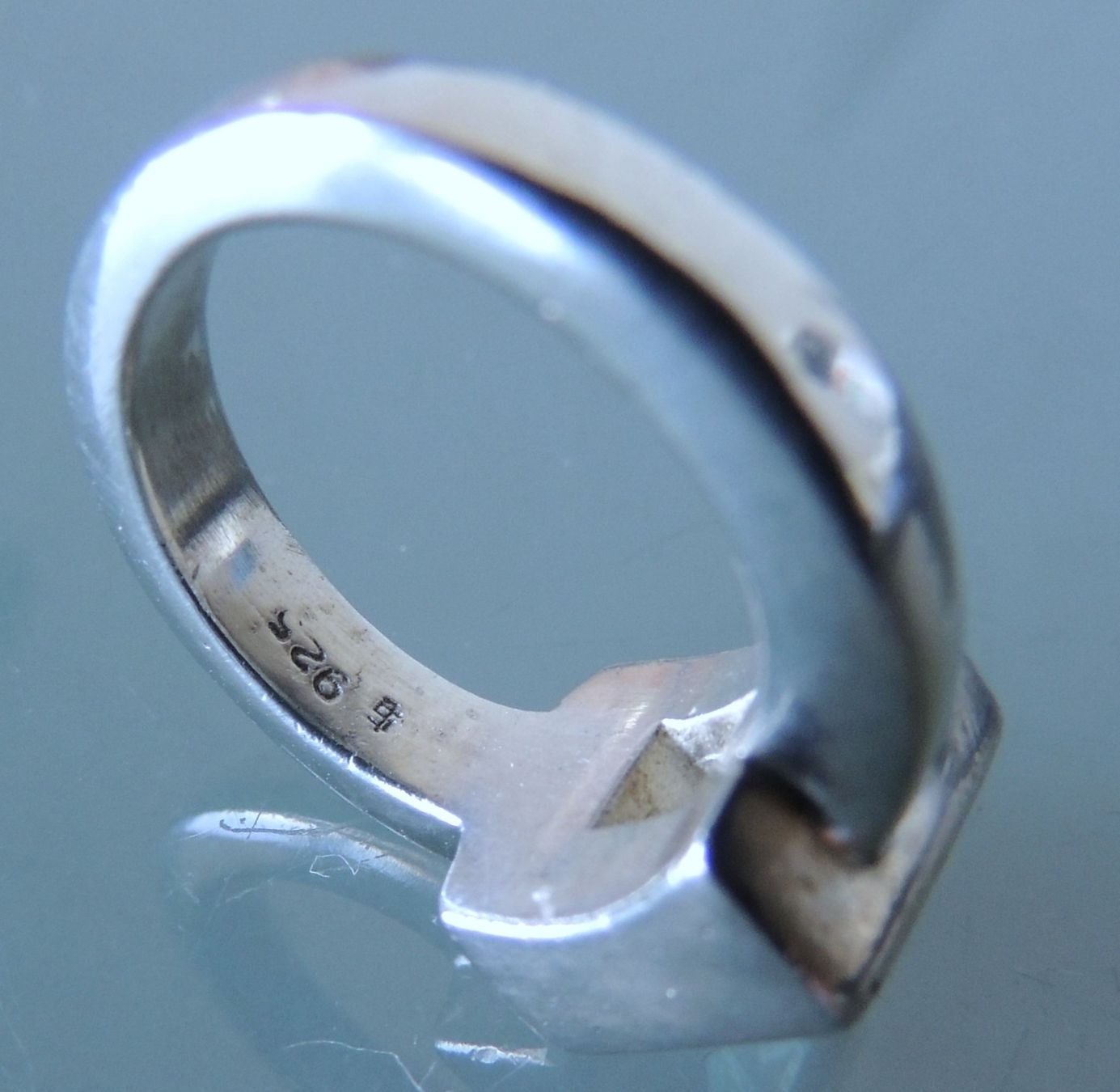 Anelli: Topas Silber 925 Fingerring Gr. 52 – Usato da Waldenburg venduto da schaller707 3