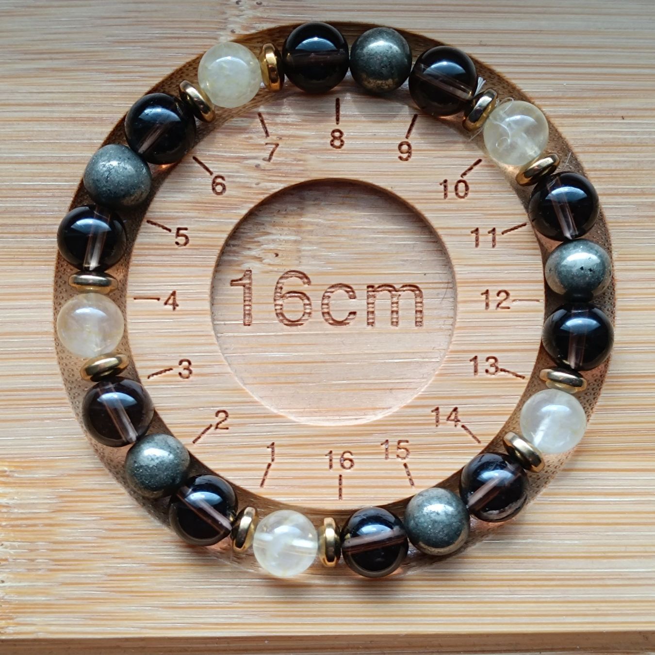 Bracciali & Braccialetti: Mischarmband Mineralien Stein – Nuovo (secondo la descrizione) da Altdorf SH venduto da Dossenbach