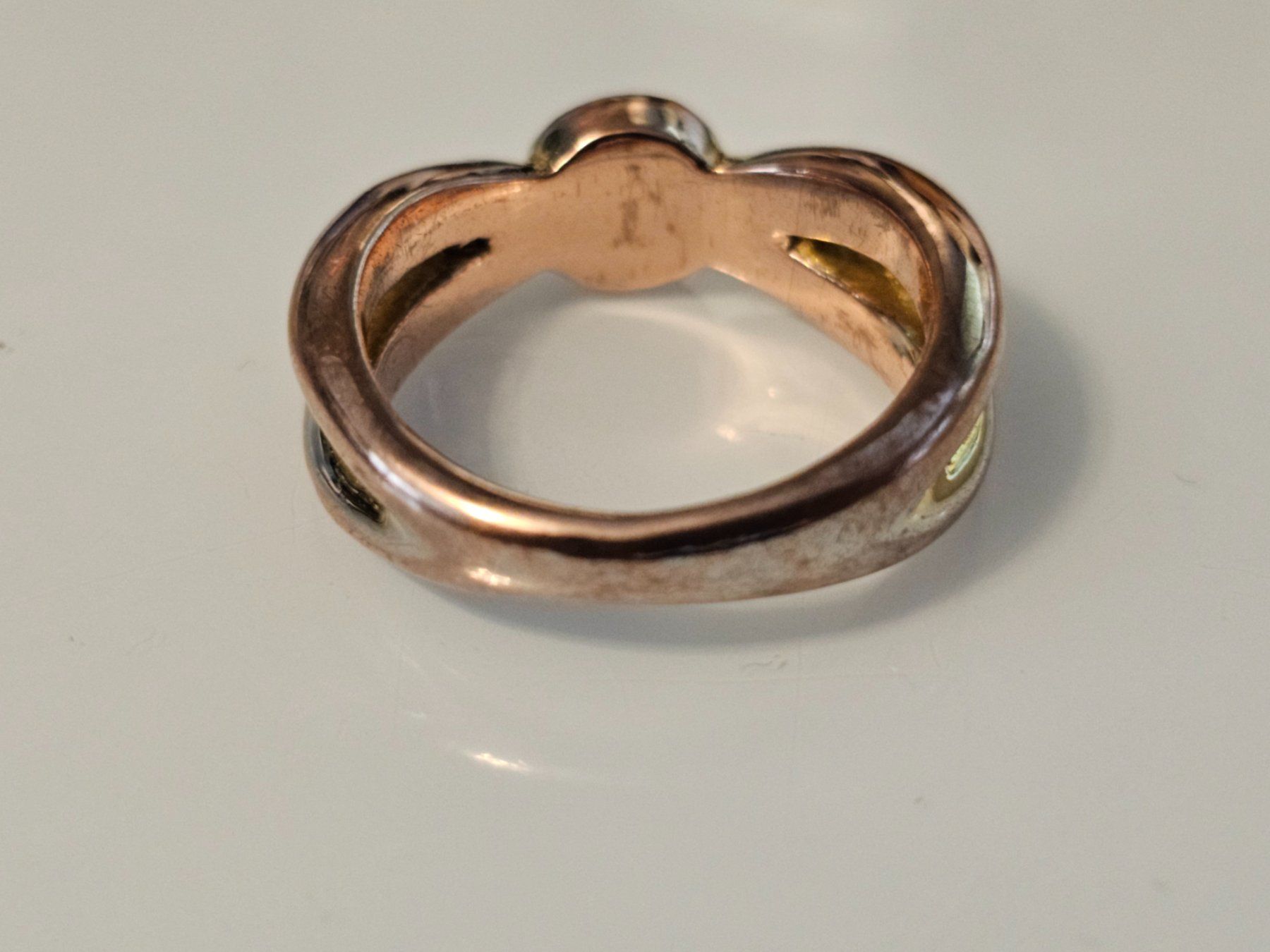 Anelli: AKTION Gelb gold Ring massiv Stein Geschenk Modeschmuck 4.17 – Nuovo (secondo la descrizione) da Riedt b. Erlen venduto da Gottestraene 4
