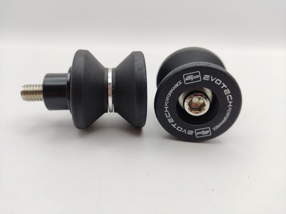 STB8mm RicambiWeiss Bobbins Montageständer - Racingadapter M8 Silber Für Motorrad Ständer