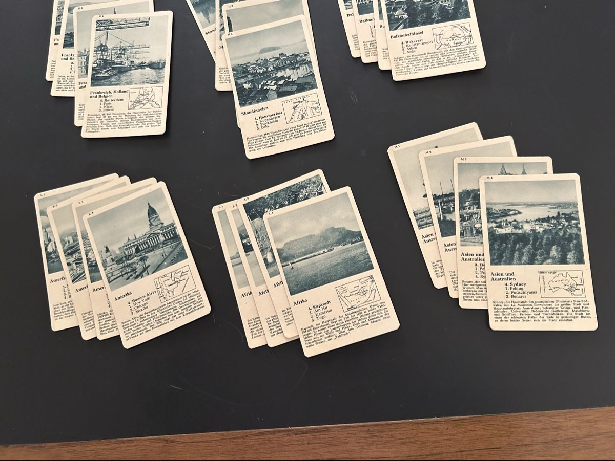 Spiele: Antikes HAUSSER QUARTETT von 1930 – Gebraucht aus Zumikon von tuna007 6