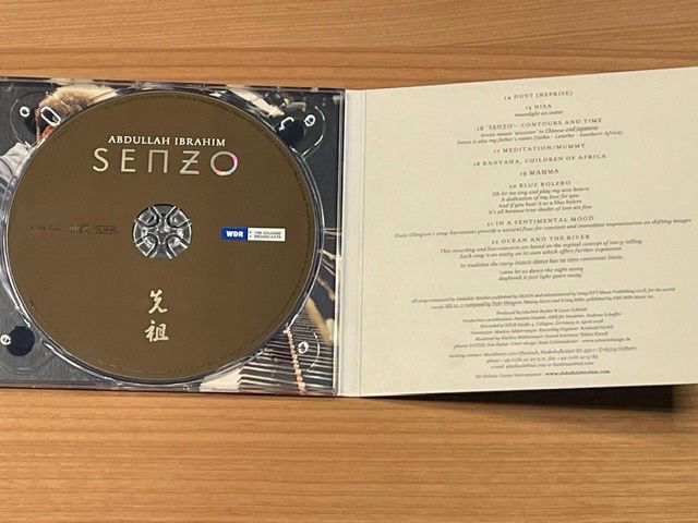 CDs: ABDULLAH IBRAHIM: SENZO - PIANO SOLO - WDR – Neuf (Voir description) à Fahrwangen par Swirl2 2