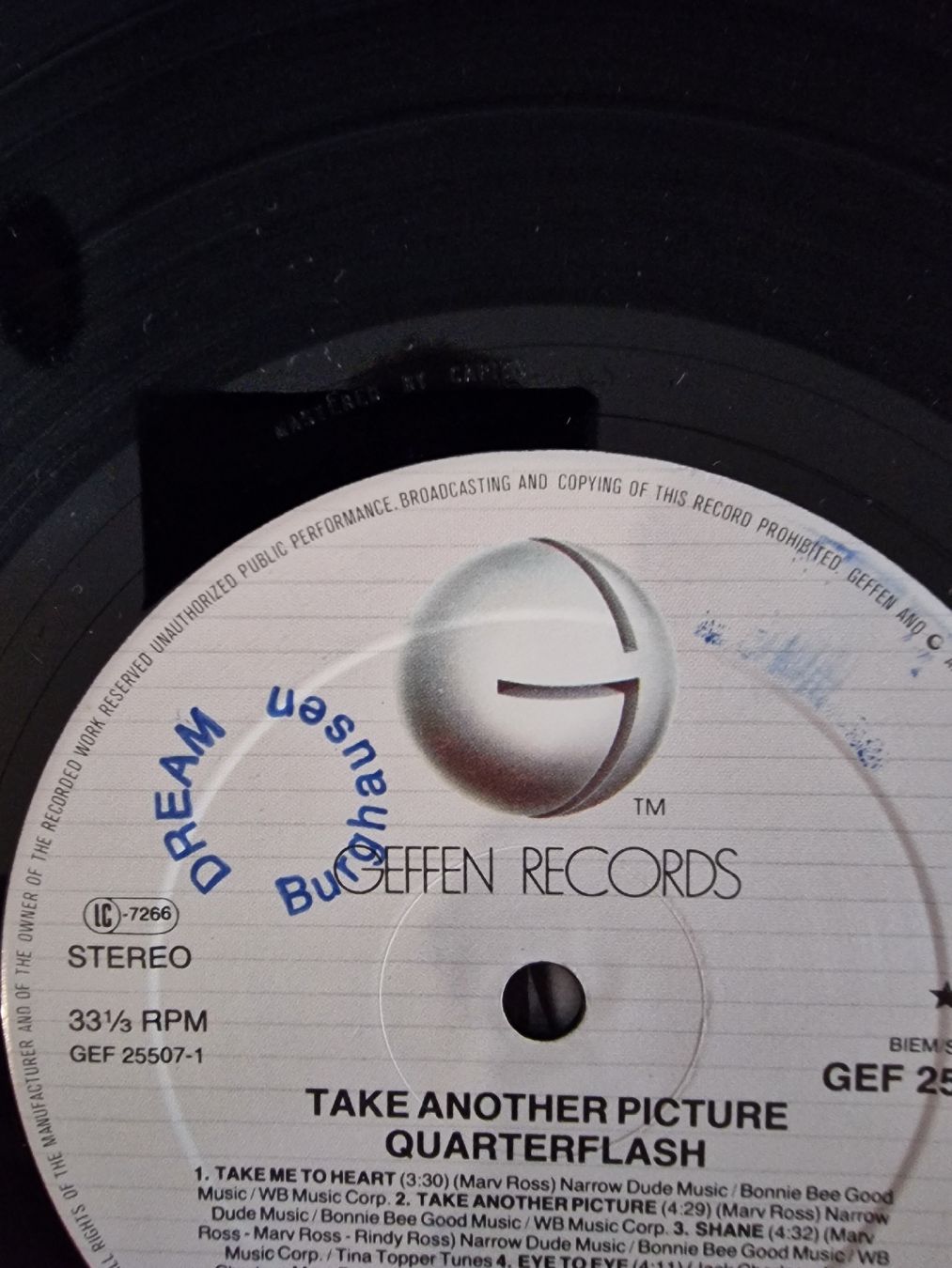 Dischi in vinile: Quarterflash - Take Another Picture – Usato da Pfaffnau venduto da gunport 1
