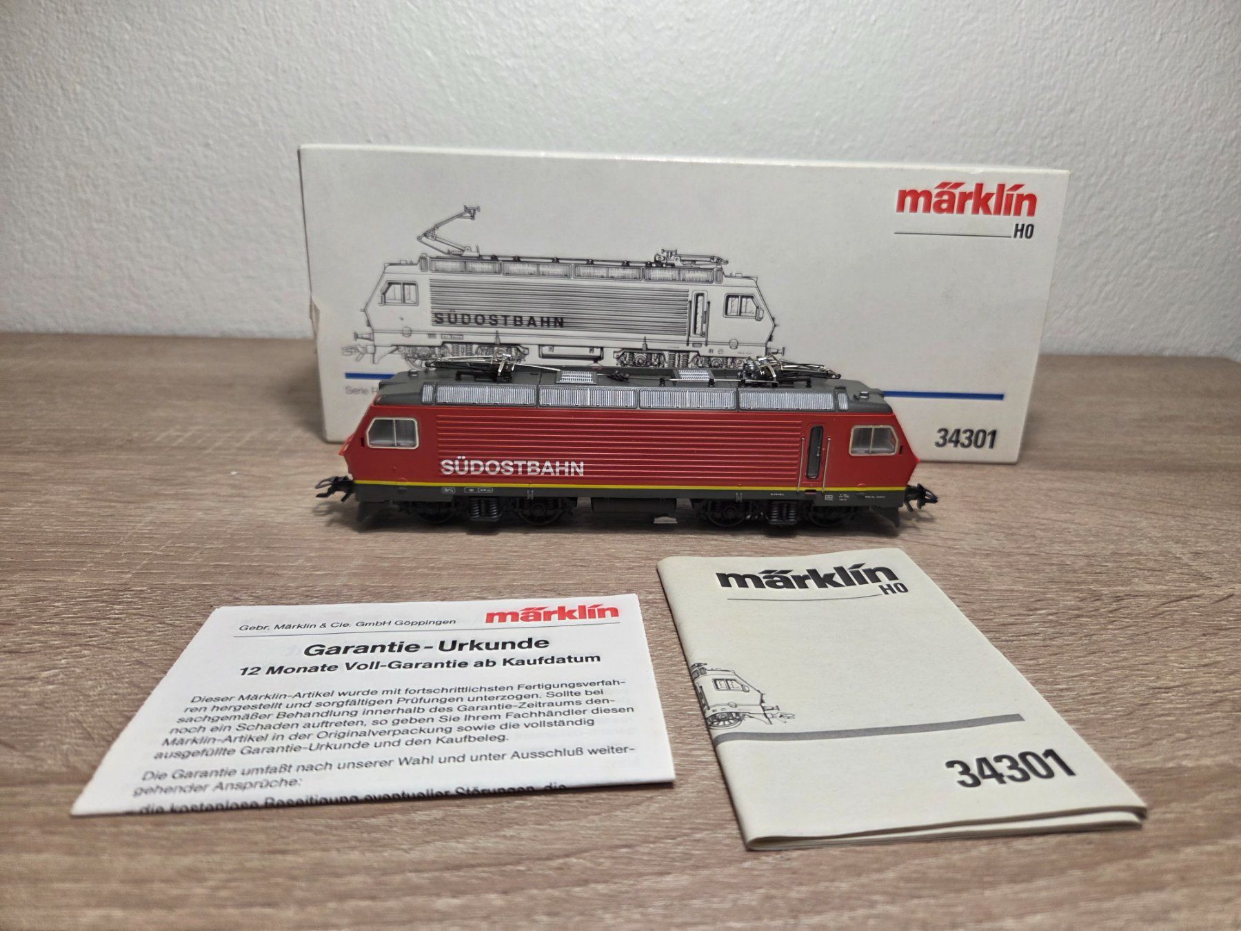 Märklin Modellini di ferrovie: Märklin 34301 E-Lok Re 446 Südostbahn Digital H0 – Usato da St-Aubin-Sauges venduto da Lo_Go 6