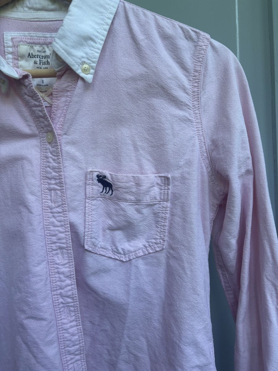 Abercrombie Blusen: Abercrombie & Fitch Hemd Gr. S Rosa – Gebraucht aus Bern von emski 2