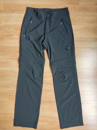 Wanderhose Mammut abzippbar grau Grösse 46 neuwertig