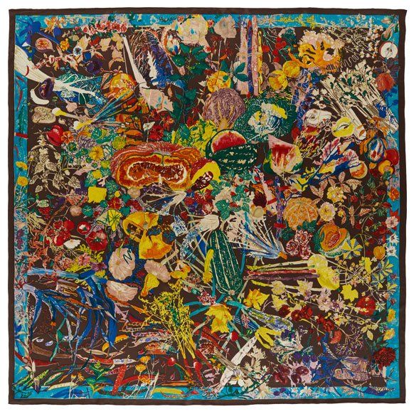 Fabric Frontline Foulard & Sciarpe: Seidenfoulard – Nuovo (secondo la descrizione) da Zürich venduto da Poppy108 1