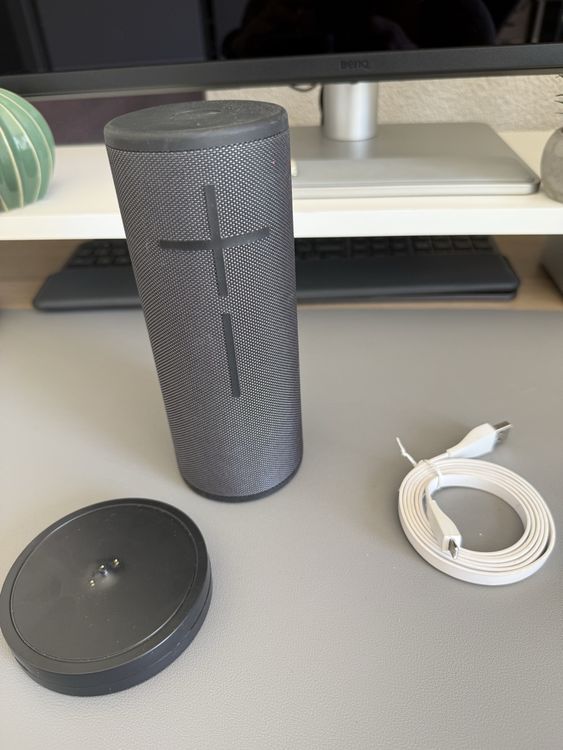 Dock Di Ricarica Per UE Boom 3 E Megaboom 3 | Base Type-C In Lega E ABS, Nera