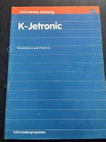 Selbststudienprogramm Audi VW K-Jetronic