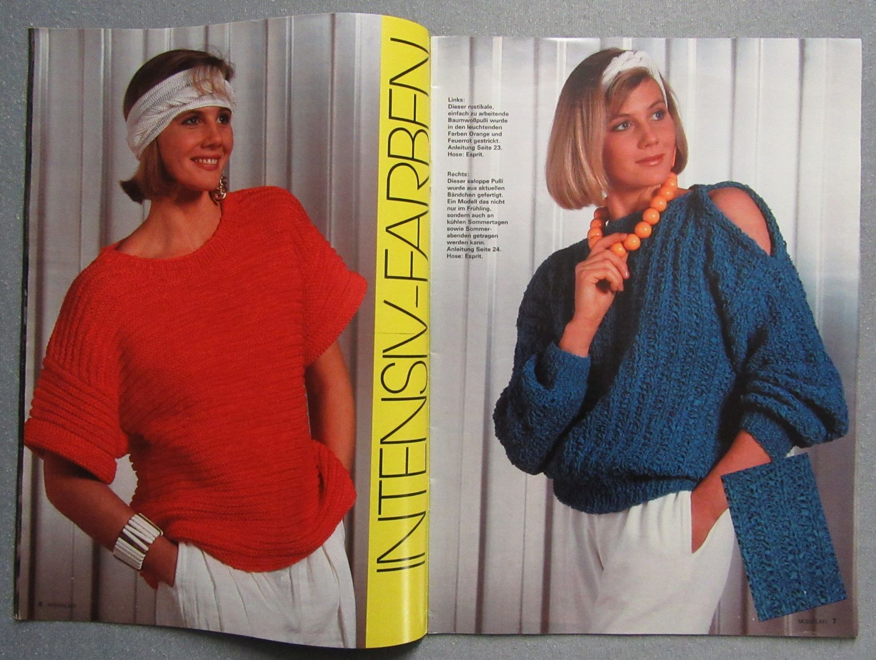 Riviste & Magazine: Modisches Stricken - modeblatt Sonderheft Nr. 159 – Usato da Auenstein venduto da Padabimbim 1