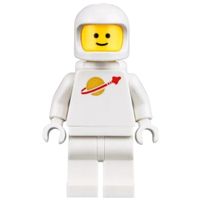 Lego Classic Space Astronaut Minifigur Weiss tlm110 Neu