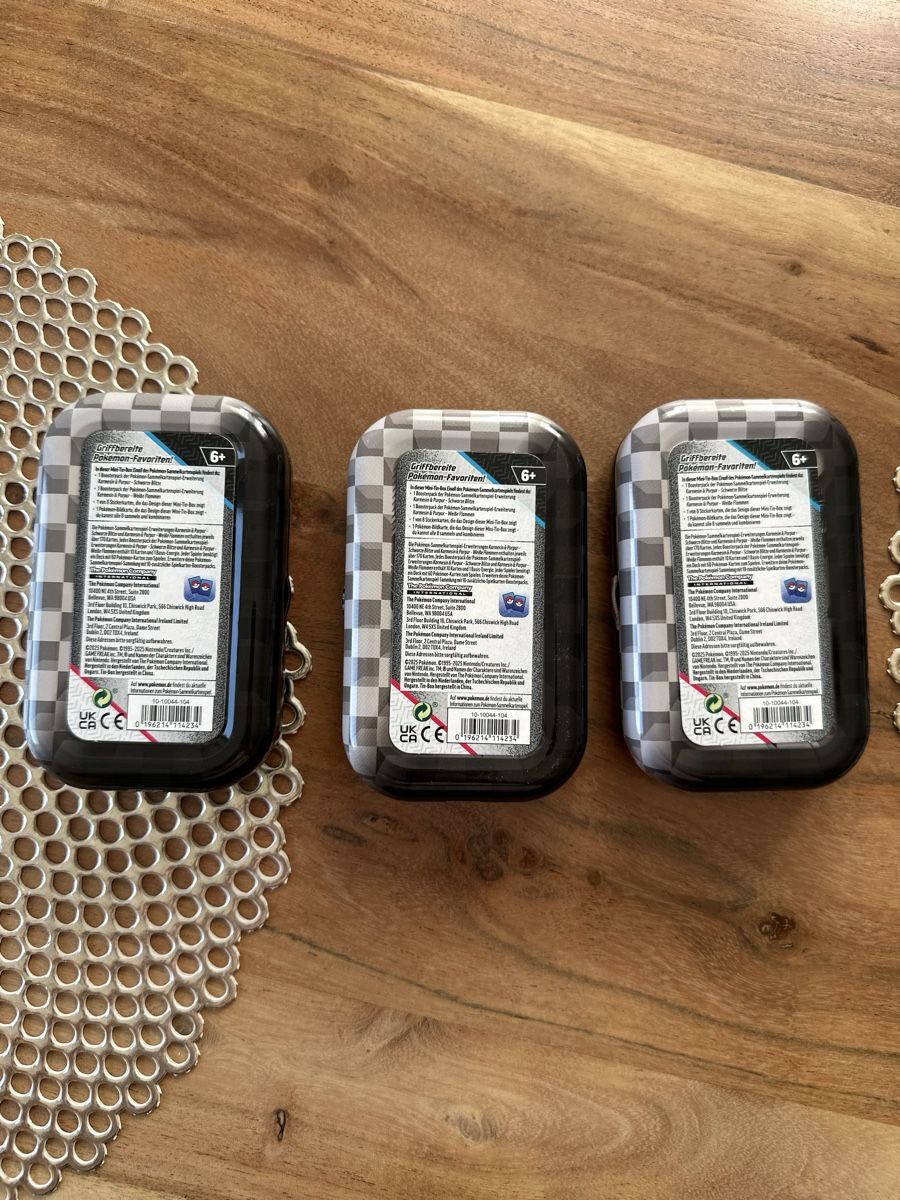 Cartoline: Black and White Mini Tins – Usato da Goldach venduto da Lenny0220 4