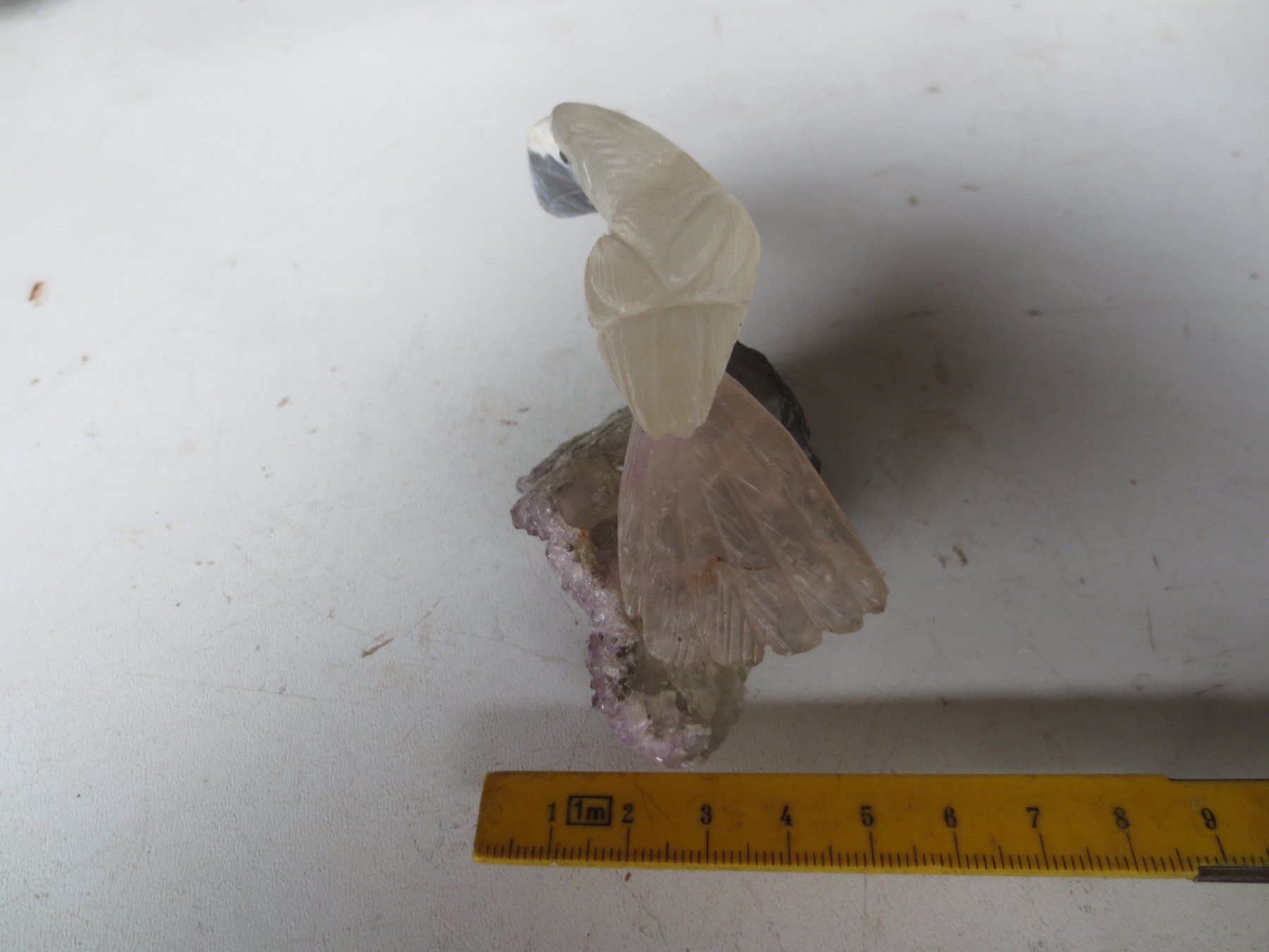 Mineralien & Heilsteine: Amethyst Vogel – Gebraucht aus Weier im Emmental von waefler03 5