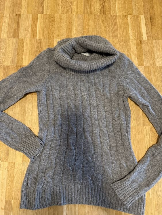 Kaschmir Rollkragenpullover Grau Grösse S (Gebraucht) in Vitznau