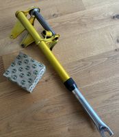 Original Puch MAXI-N Gabel Zitronengelb GOLD