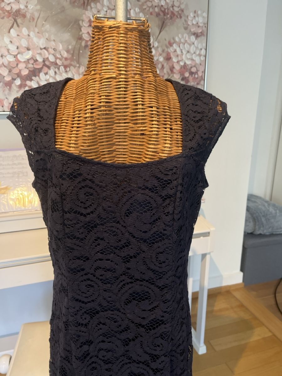 Esprit Kleider: Spitzenkleid, dunkelblau, Esprit, 38 – Gebraucht aus Solothurn von Bobesch08 1
