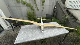 Modellsegelflugzeug Reiher