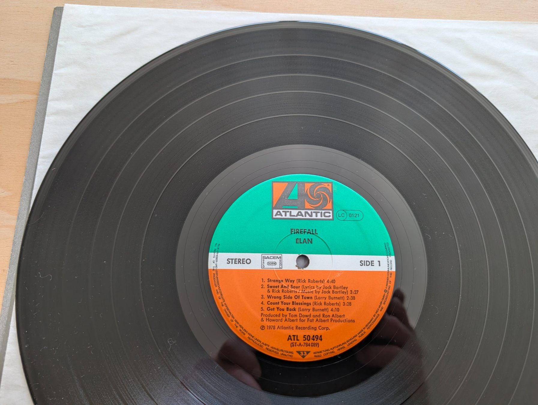 Schallplatten: Firefall – Élan  D 78  OIS – Gebraucht aus Ebikon von kisuM 6