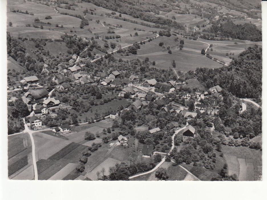 Ansichtskarten: Rumisberg Flugaufnahme ca. 1950 – Gebraucht aus Bürglen TG von StampGraf