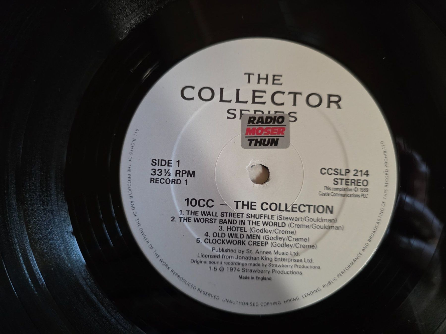 Dischi in vinile: Doppel Vinyl LP: 10CC - The Collection - 1989 – Usato da Walterswil BE venduto da Lonitti 8