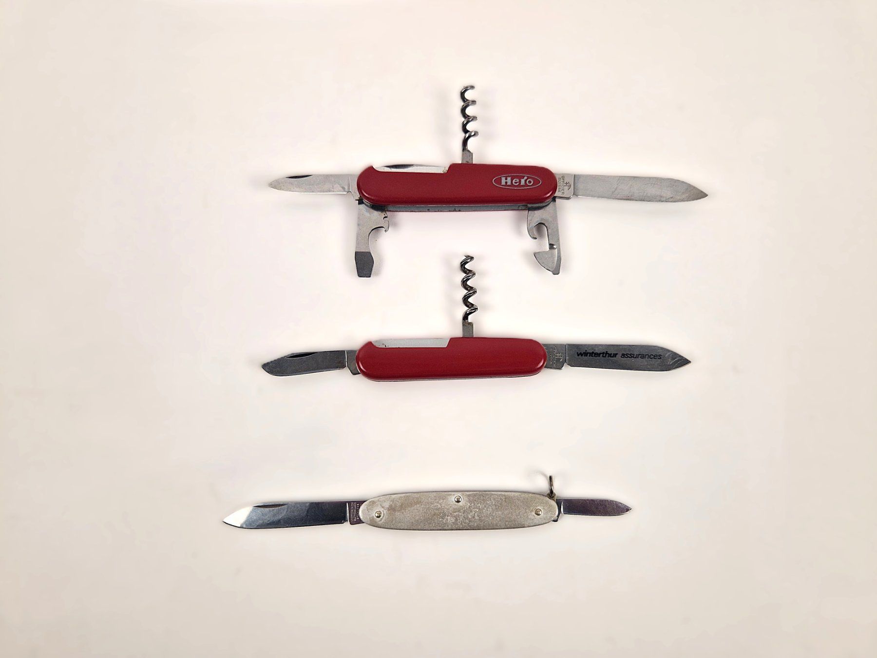 Victorinox Taschenmesser: Sackmesser 3er Set – Gebraucht aus Basel von Restwert_Basel 1