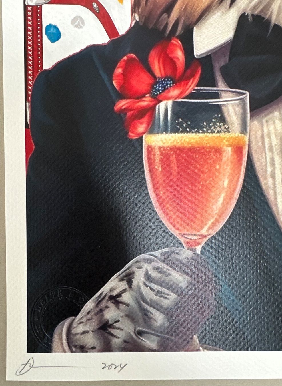 Grafica & Litografie: Death: Smoking Eule, POP Art, signiert 83/100 – Nuovo (secondo la descrizione) da Meilen venduto da Smgdesign 1