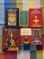 6 Bücher - Buddhismus Religion - guter Zustand