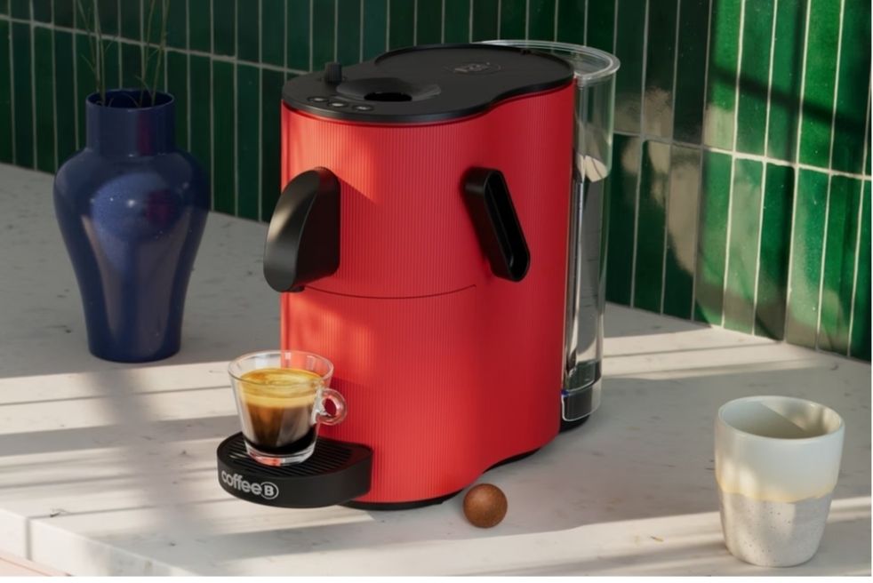 Coffee B Kaffeemaschinen & Espressomaschinen: Kaffemaschine Coffee B, rote.  NEUE – Neu und originalverpackt aus Oberentfelden von sch_8bt6 6