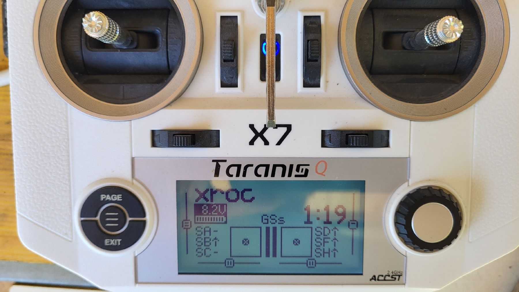FrSky Telecomando: FrSky Taranis X7 Q mit Empfänger – Usato da Seewis-Pardisla venduto da Bis 2