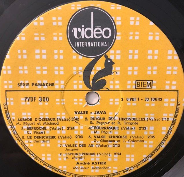 Schallplatten: André Astier – Valse - Java (LP) – Gebraucht aus Grüningen von azulgrisvinyl 3