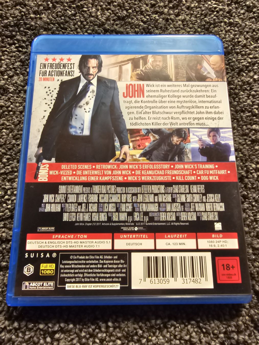 Alle DVDs: Blu-ray John Wick Kapitel 2  – Gebraucht aus Ruswil von jan_bxl5 1