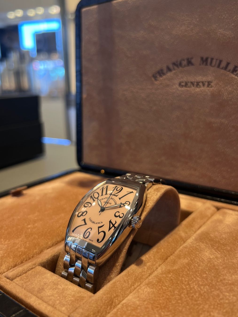 Franck Muller Orologi: Franck Muller Casablanca Salmon Dial NEU – Nuovo e nell'imballaggio originale da Zürich venduto da Centralwatches 2