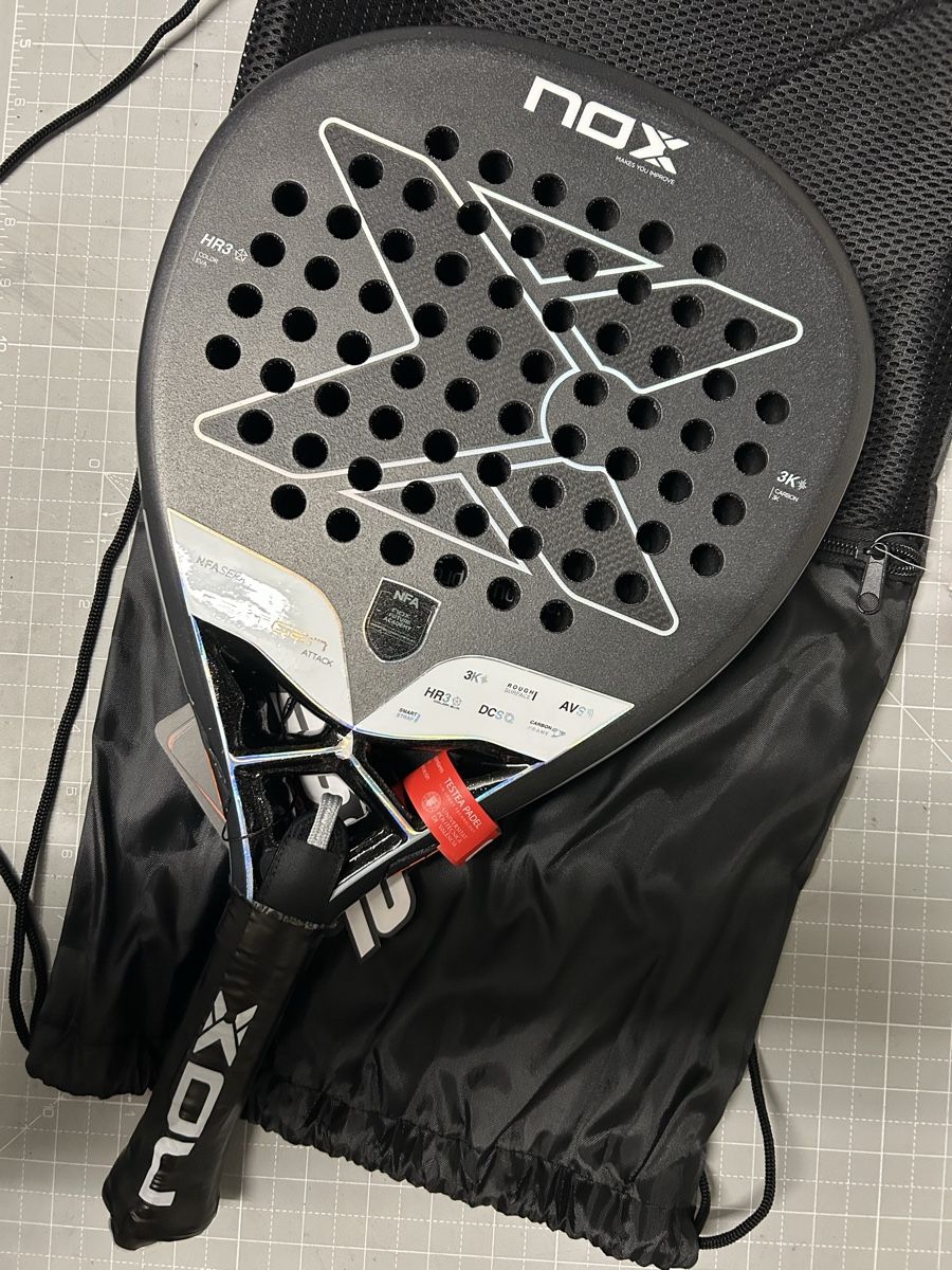 Racchette: NOX Nextgen Attack 3K 2025 - neuer Padelschläger – Nuovo (secondo la descrizione) da Winterthur venduto da PalarPinoPadel 1