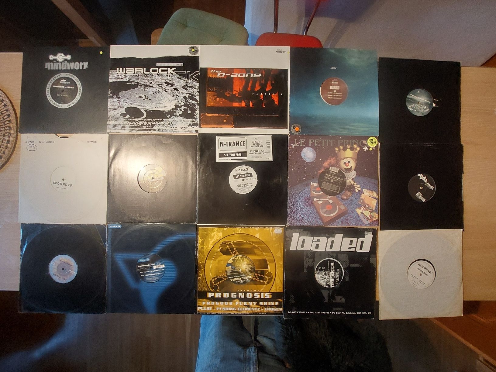 Vinyles: Lot 15X vinyles Trance Techno 1996-2003 – D'occasion à Courtepin par Organikal 4
