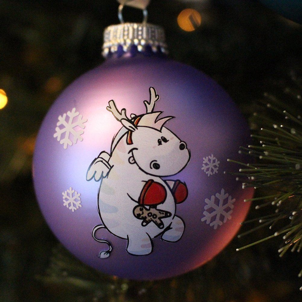Tutte le decorazioni: pummeleinhorn Weihnachtskugeln (3er Set) gemischtes Set – Nuovo e nell'imballaggio originale da Buchs SG venduto da Billikatze5 1