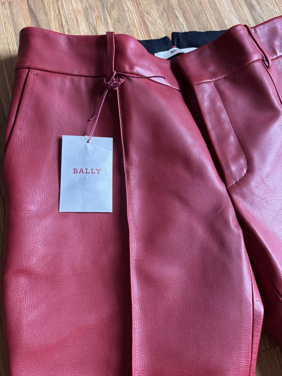 Bally Hosen: Bally Lederhose. Neu! Gr. 40 – Neu (gemäss Beschreibung) aus Luzern von lor_x8hx 1
