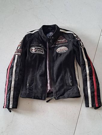 Lederjacke