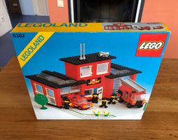1981 Lego City "Fire Station" 6382 Legoland mit OVP Top!