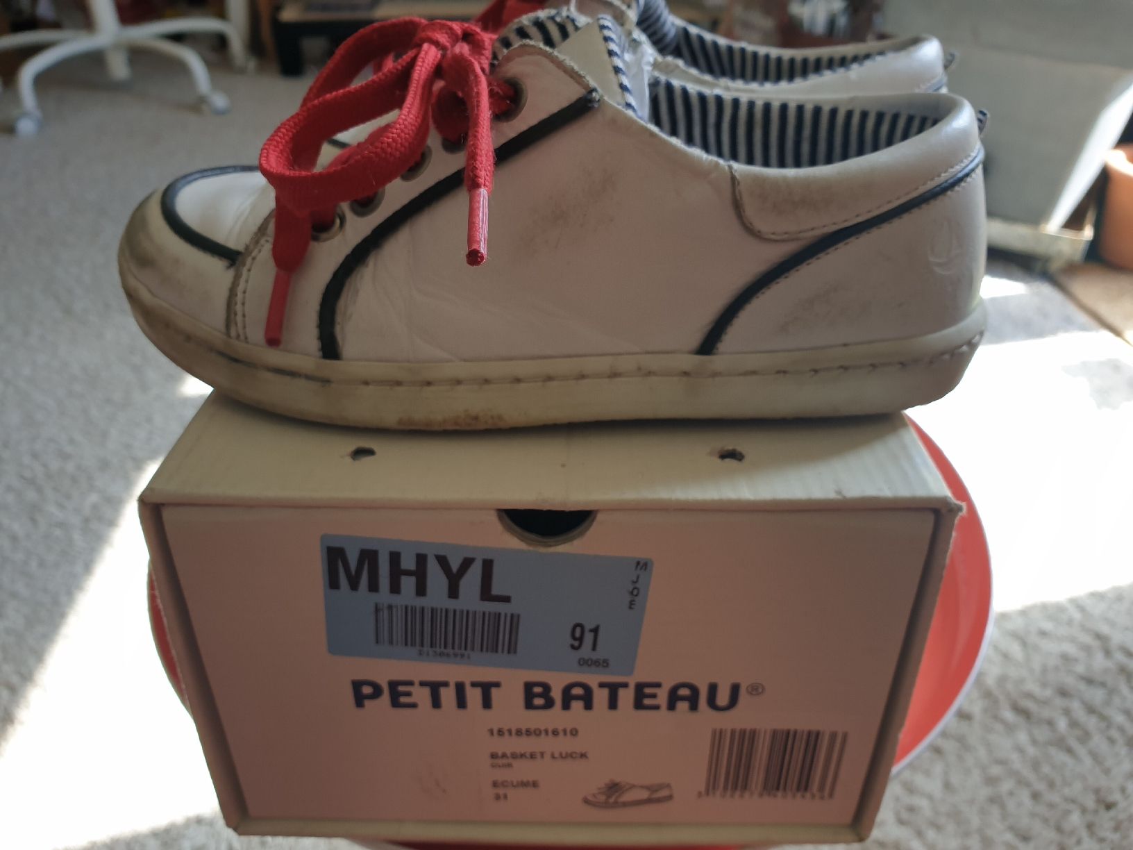 Petit Bateau Scarpe per ragazzi: Schuhe Kinder Petit Bateau, Gr.31 – Nuovo (secondo la descrizione) da Zürich venduto da yoarg 1