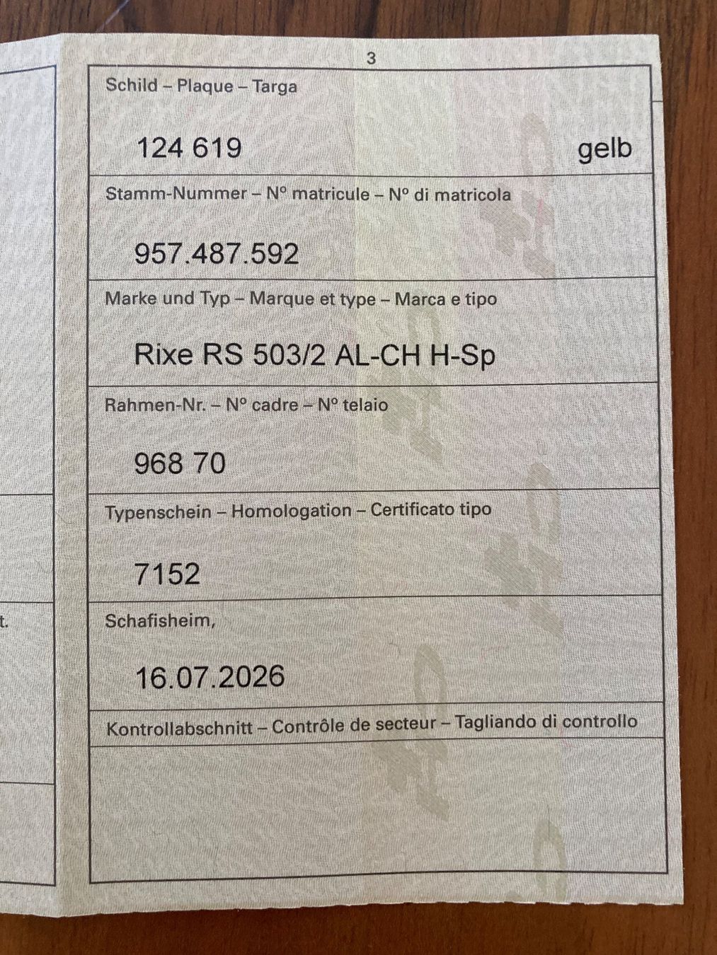 Rixe Ciclomotori: Mofa Rixe 503 Handschaltung mit Ausweis – Usato da Full-Reuenthal venduto da Firu 5