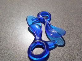 Kiwi-Löffel, blau, 2 Stück