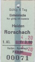 Billette Heiden - Rorschach Einheimische