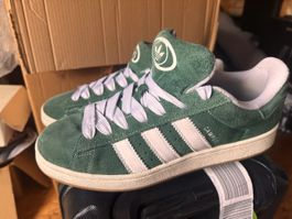 Sneaker Adidas Campus 00s grün weiss gebrauchter Zustand