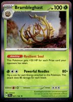 Pokémon Brambleghast 021/162 Holo Rare EN SV05 Temporal Forc
