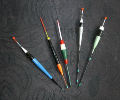 5 Stück Miniatur Posen. Zum Fischen und Basteln und …………? Zw