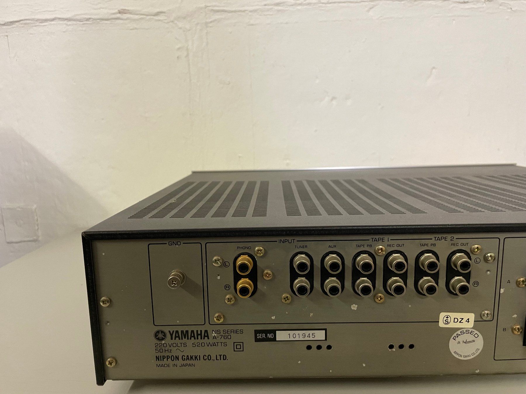 Yamaha Amplificatori: Amplificateur Yamaha A -760 – Usato da La Croix (Lutry) venduto da netrajet 8