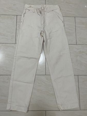 Carhartt Hose „Wesley Pant“ Grösse 27 in crèmeweiss