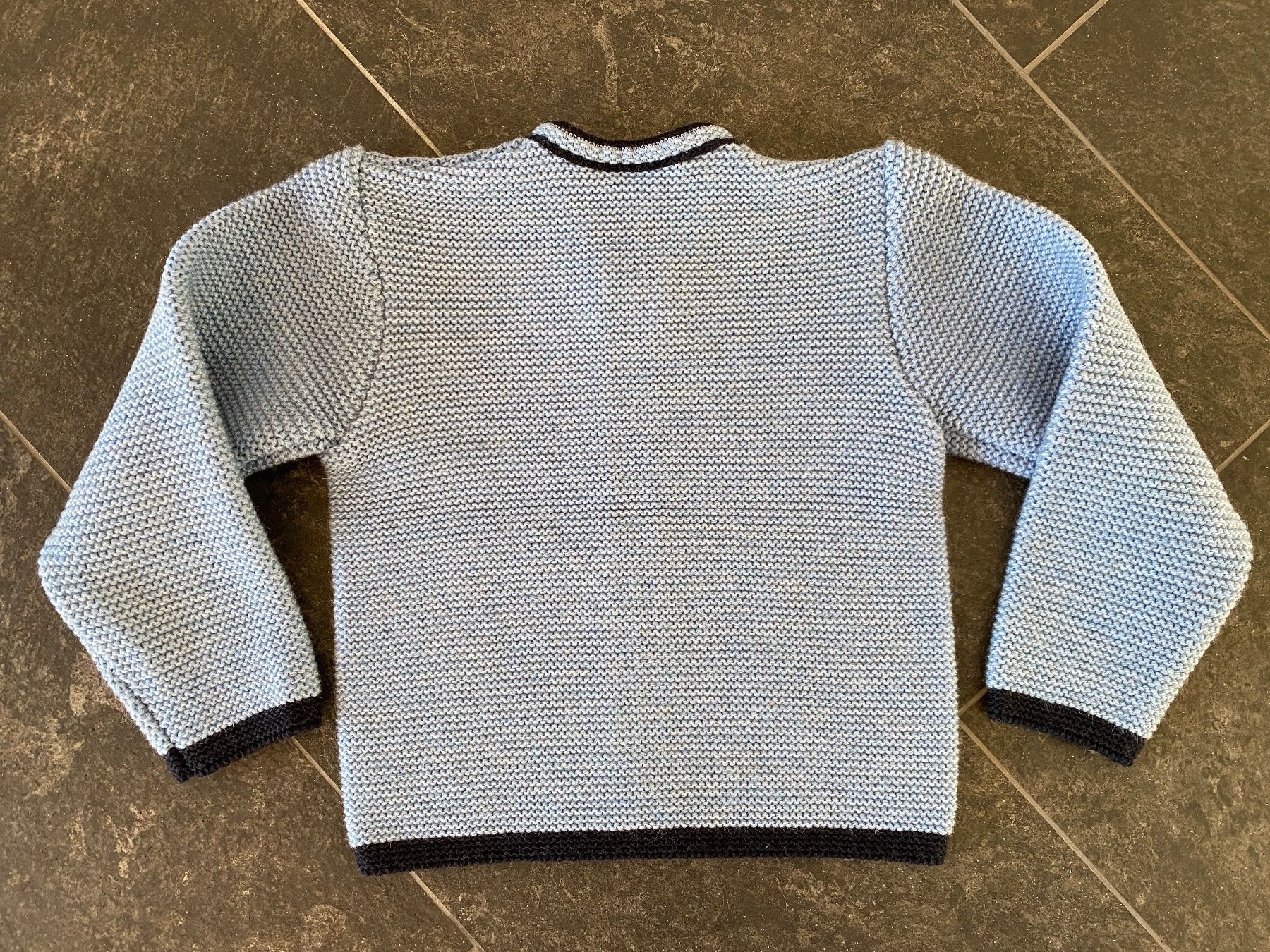 Giacche & Cappotti: Strickjacke hellblau, Grösse 128 – Nuovo e nell'imballaggio originale da Pontresina venduto da cumprerevender 1